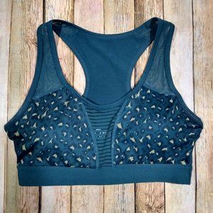 Zyia Bomber Bra RC Sports Bra Medium Leopard Yoga